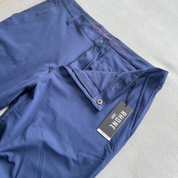 RHONE Other - BRAND NEW WITH TAGS /NWT Rhone Commuter chino men slim fit navy blue dress pant